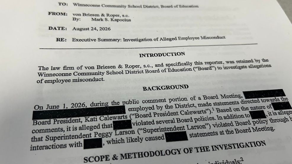 New documents reveal details on investigation, retirement for Winneconne's Peggy Larson — Fox 11 Green Bay Local, Boston Community news