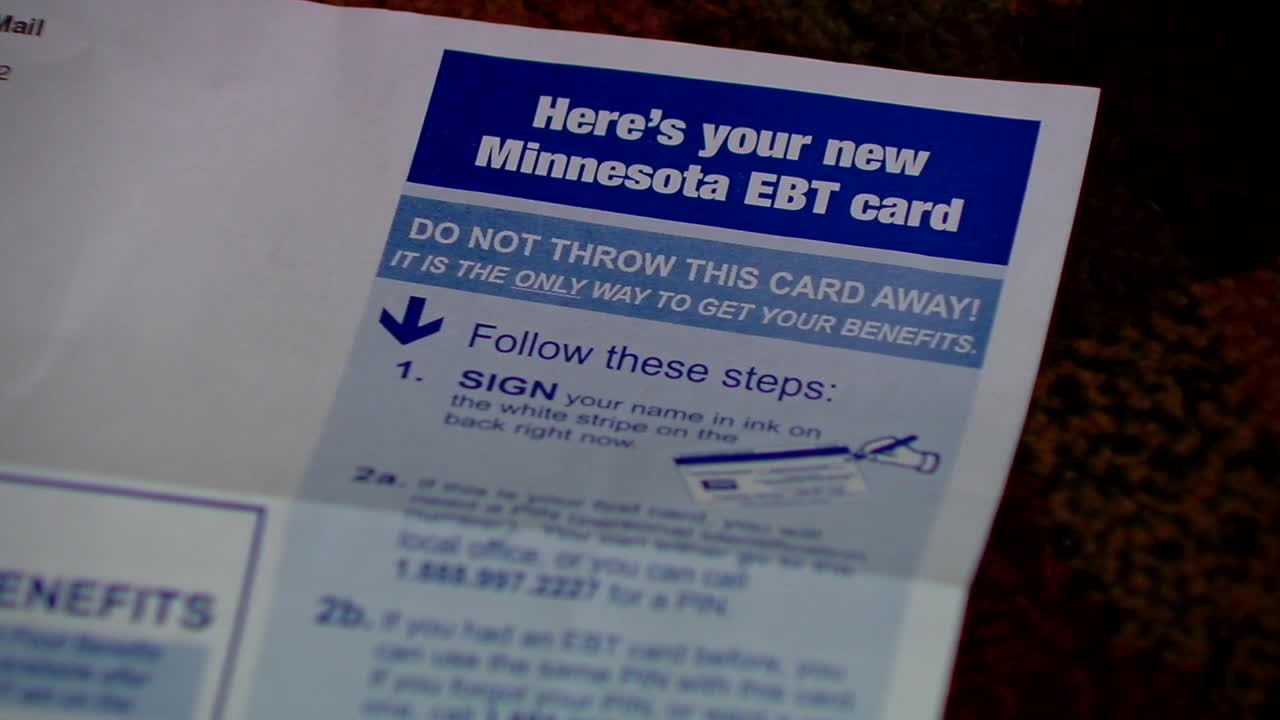 Wisconsin family possibly sent Minnesota food assistance card — KSTP 5 — Gopher, Boston Sports news