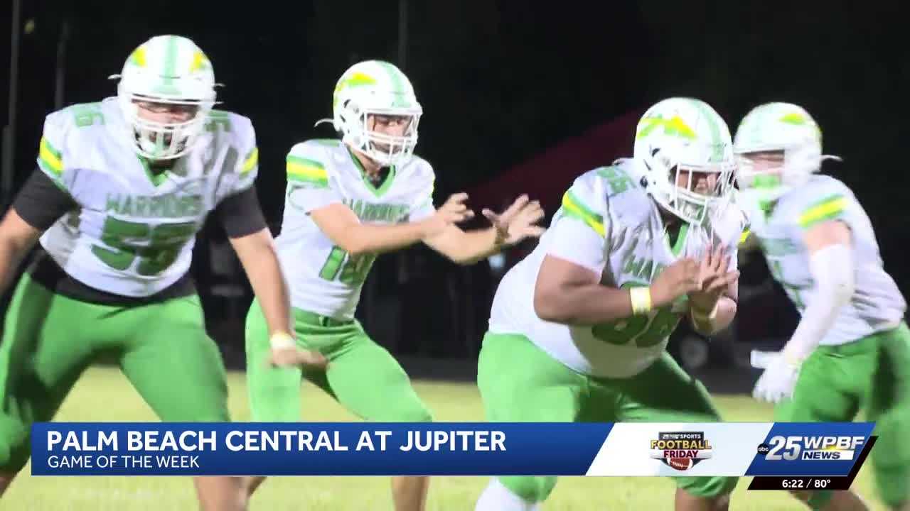 Jupiter and Palm Beach Central compete for district title in pivotal matchup — WPBF Sports Palm Beach, Boston Sports news
