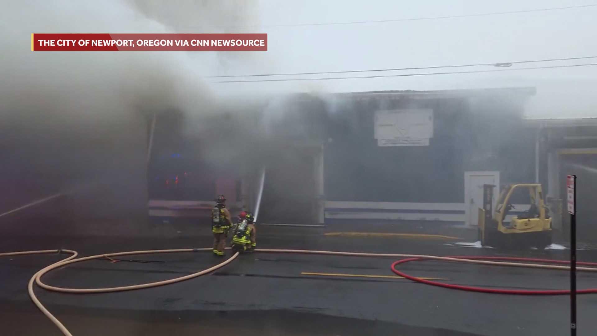 Possible ammonia contamination prompts evacuations after Oregon seafood plant fire, officials say — WESH 2 Orlando, Boston Schools news
