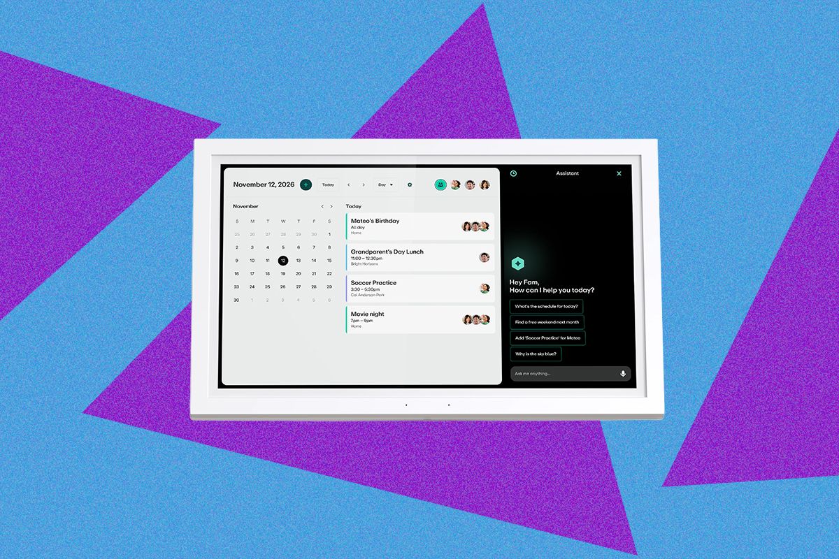Greenlight Family Hub (2026): Finally, a Digital Wall Calendar With a Voice Assistant — Wired, Boston Technology news