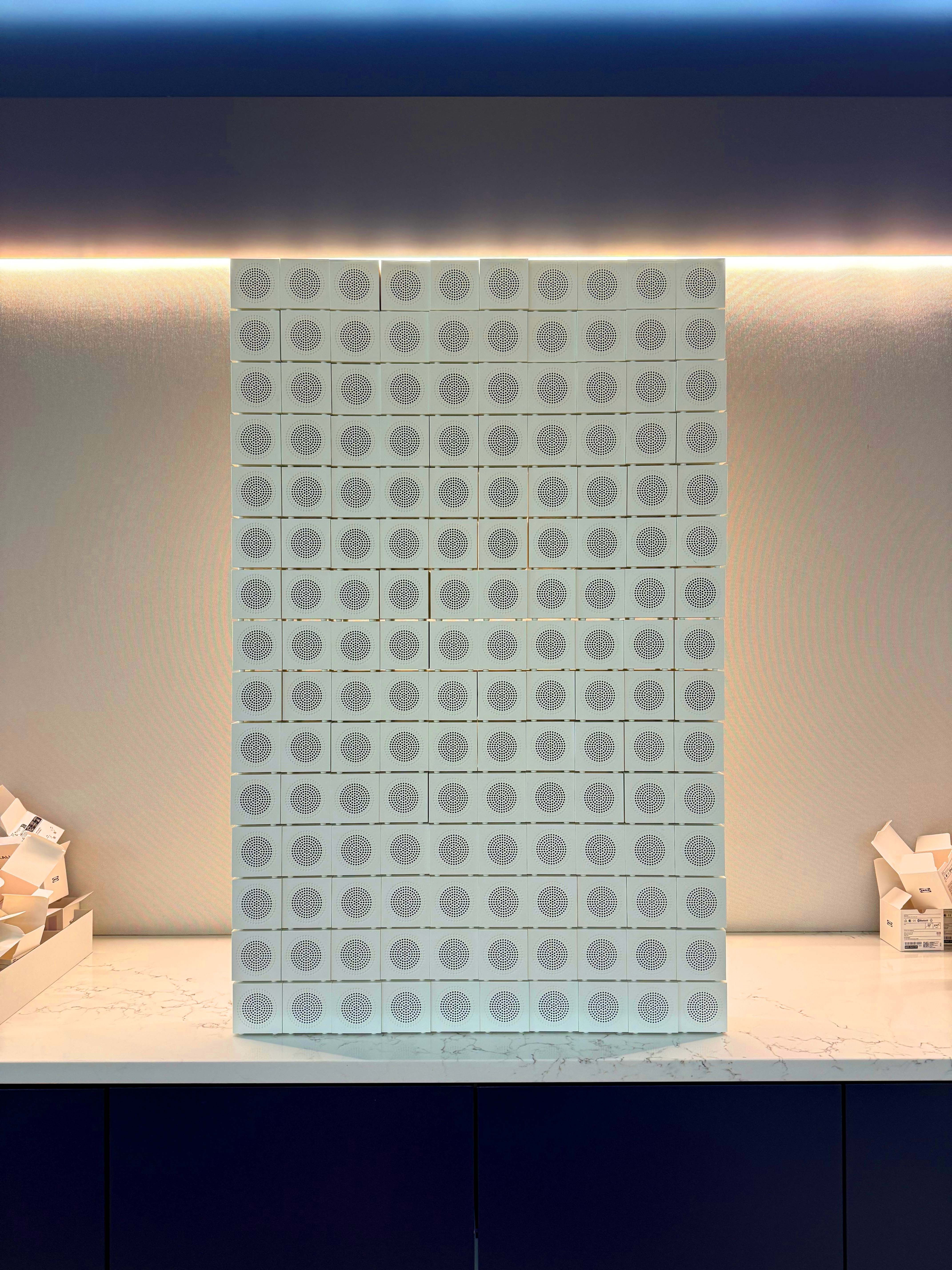 We Linked 150 of Ikea’s $10 Speakers to Make a Wall of Sound — Wired, Boston Sports news